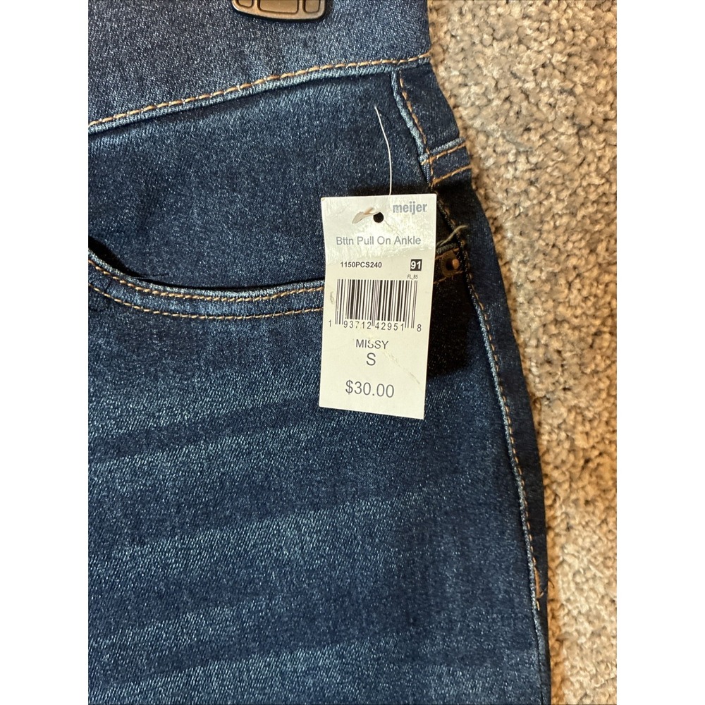 Stitch Star Women's Jean Size Small High Rise Ankle Skinny - Picture 3 of 5